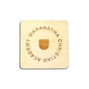 MCA Wood Coaster (Singular)